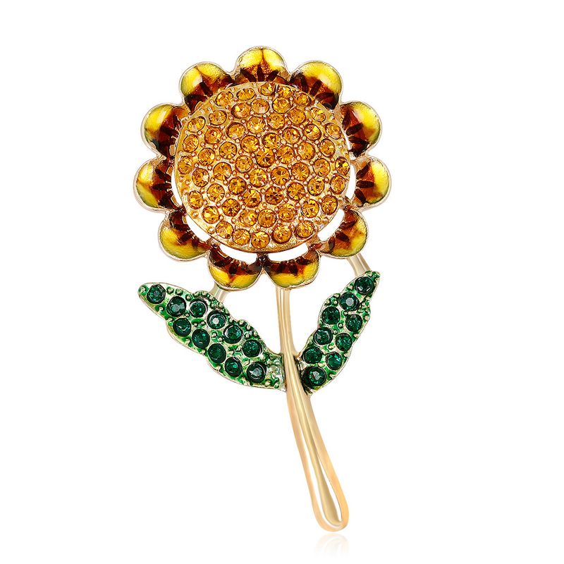 Alloy Fashion Flowers Brooch  (al266-a) Nhdr2763-al266-a