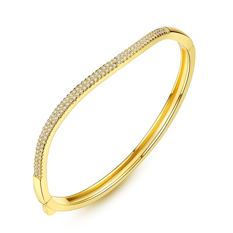 Alloy Fashion Geometric Bracelet  (platinum-16c02) Nhtm0222-platinum-16c02