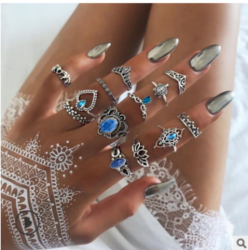 Alloy Vintage Sweetheart Ring  (alloy) Nhgy2136-alloy