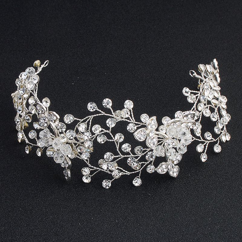 Alloy Fashion Flowers Hair Accessories  (alloy) Nhhs0441-alloy