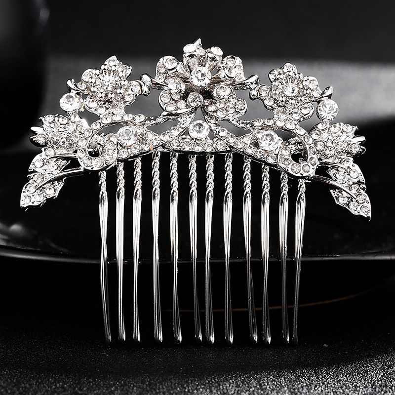 Alloy Fashion Flowers Hair Accessories  (alloy) Nhhs0451-alloy