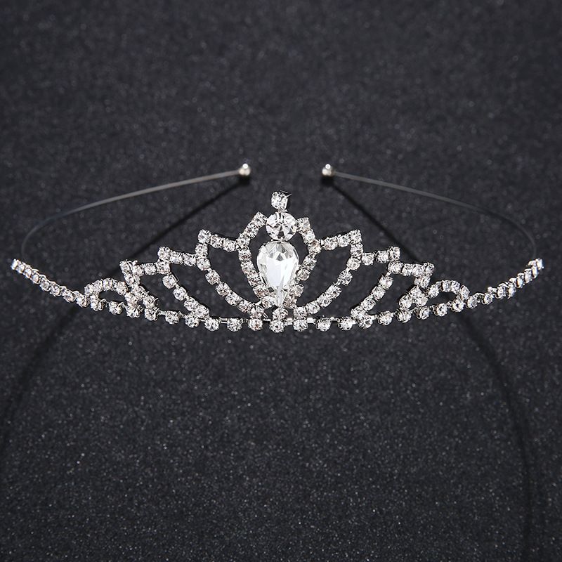 Imitated Crystal&cz Fashion Geometric Hair Accessories  (alloy) Nhhs0467-alloy