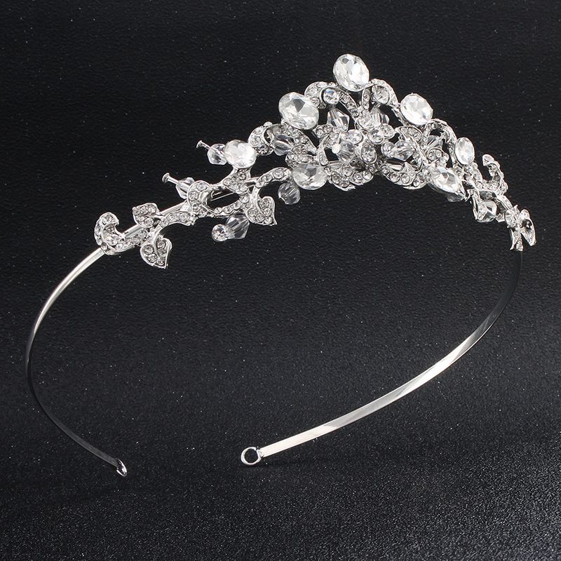 Imitated Crystal&cz Fashion Geometric Hair Accessories  (alloy) Nhhs0468-alloy