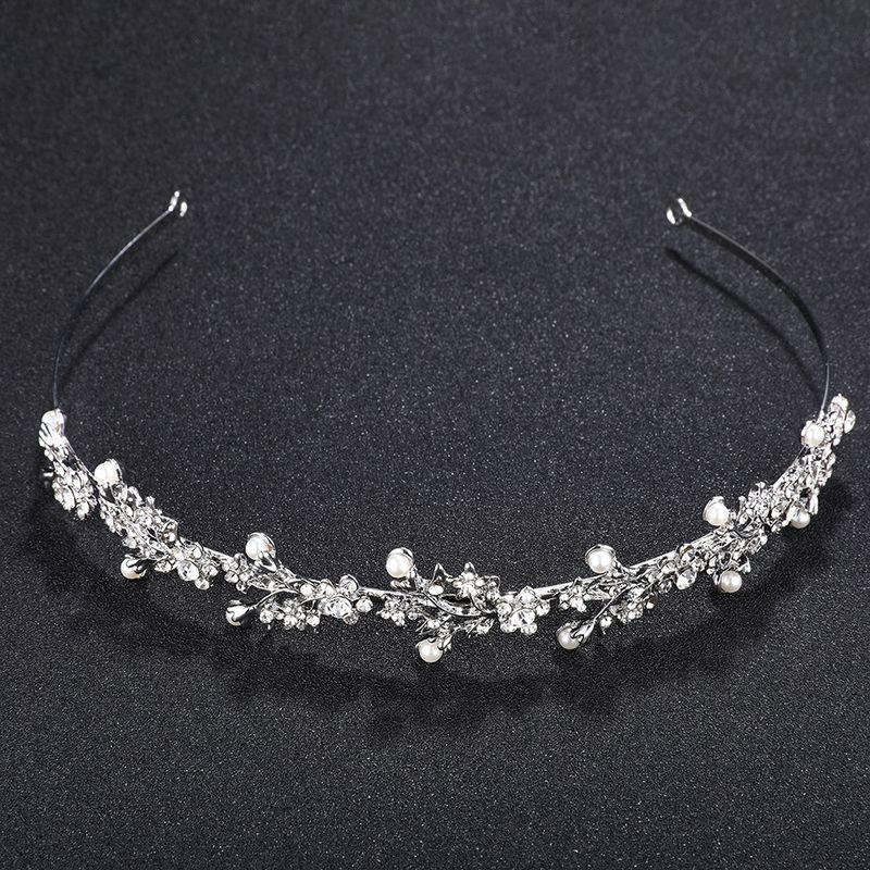 Imitated Crystal&cz Fashion Geometric Hair Accessories  (alloy) Nhhs0495-alloy