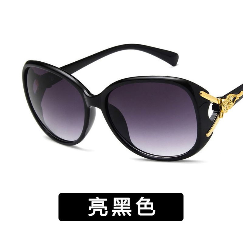 البلاستيك الأزياء نظارات (مشرق أسود) Nhkd0010-bright-black