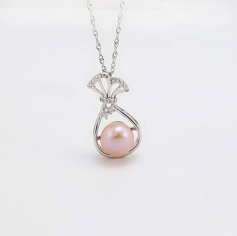 Alloy Fashion Geometric Necklace  (d1456 Single Pendant White Beads) Nhdy0939-d1456-single-pendant-white-beads