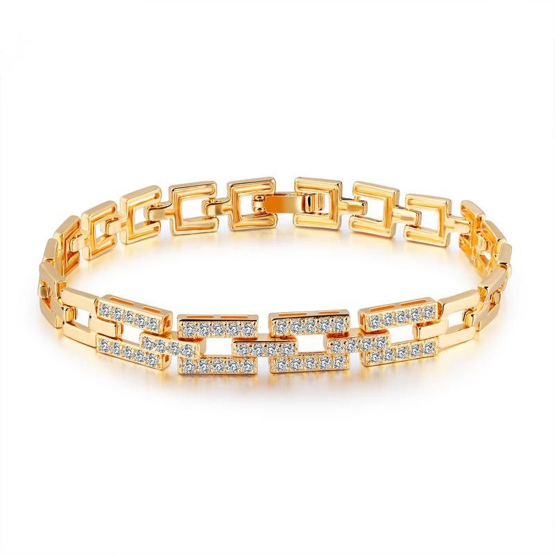Copper Korea Geometric Bracelet  (bracelet) Nhop2855-bracelet