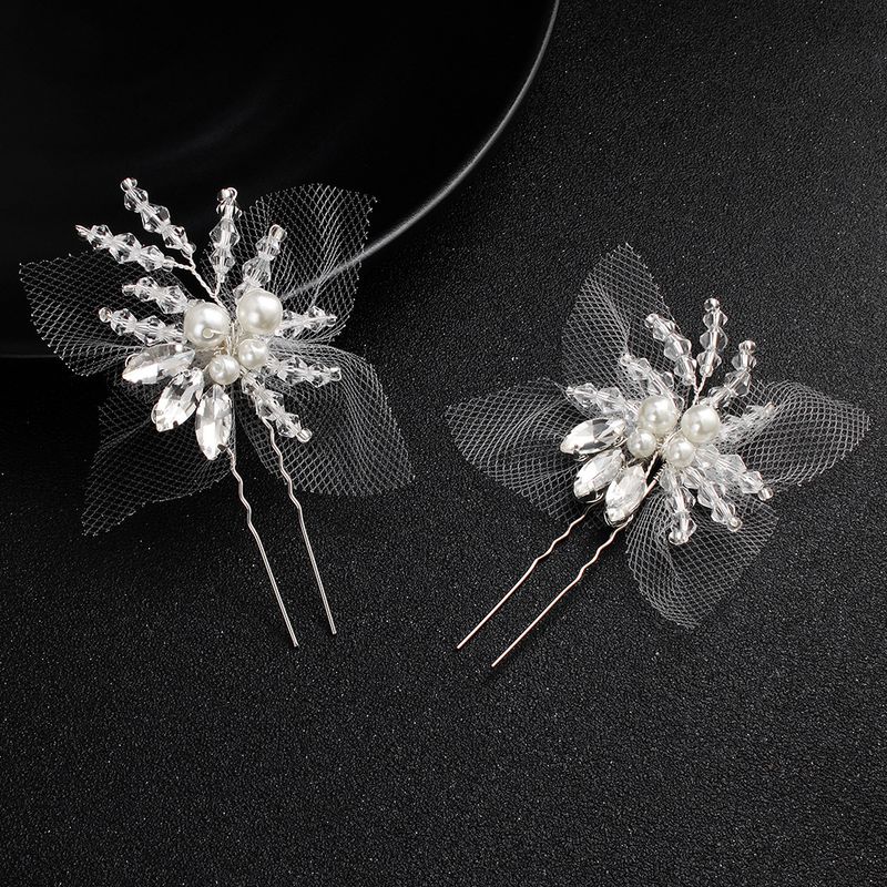 Beads Fashion Flowers Bridal Jewelry  (alloy) Nhhs0507-alloy