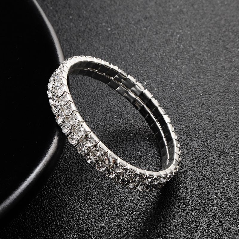 Alloy Korea Geometric Bridal Jewelry  (alloy) Nhhs0511-alloy