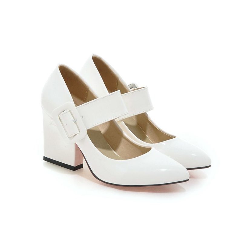 Pu Fashion  Shoes  (white-34) Nhzj0099-white-34