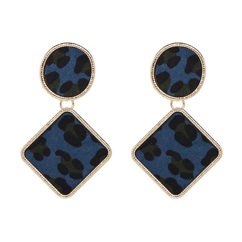 Alloy Fashion Geometric Earring  (blue) Nhjj5089-blue