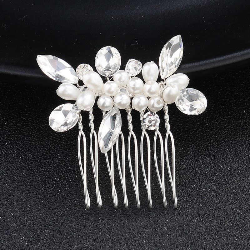 Beads Fashion Flowers Hair Accessories  (alloy) Nhhs0522-alloy