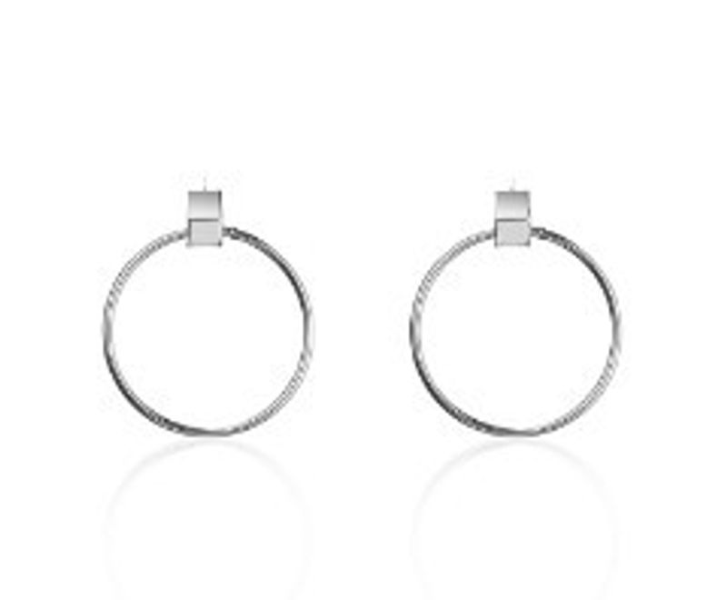 Alloy Fashion Geometric Earring  (white K) Nhlp1148-white-k
