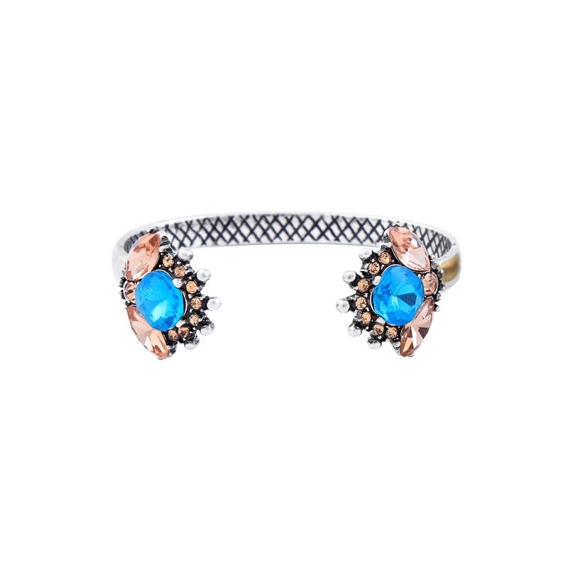 Alloy Fashion Geometric Bracelet  (blue-1) Nhqd5649-blue-1