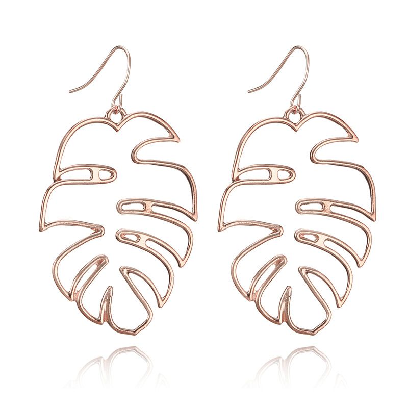 Alloy Simple Geometric Earring  (alloy) Nhgy2417-alloy