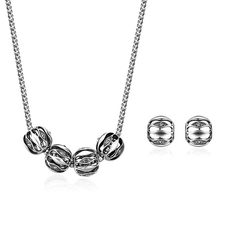 Alloy Korea  Necklace  (61172392 Alloy) Nhxs1779-61172392-alloy