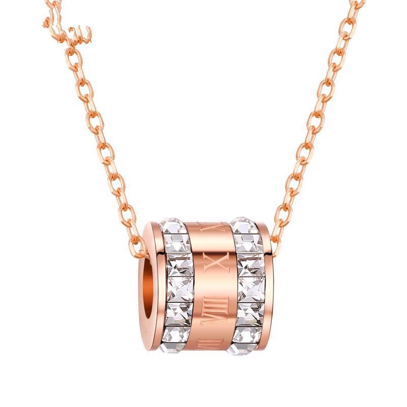 Titanium&stainless Steel Korea Geometric Necklace  (necklace) Nhop3020-necklace