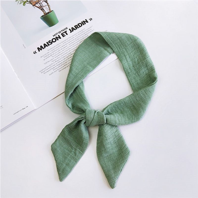 Cloth Korea  Scarf  (1 Solid Green) Nhmn0034-1-solid-green