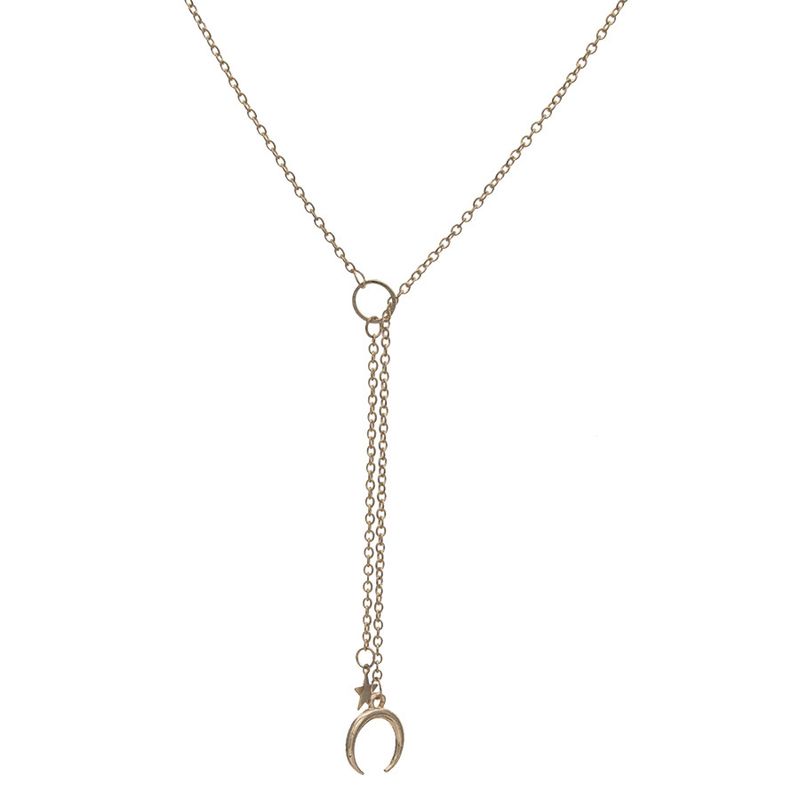 Alloy Fashion Geometric Necklace  (alloy) Nhbq1836-alloy