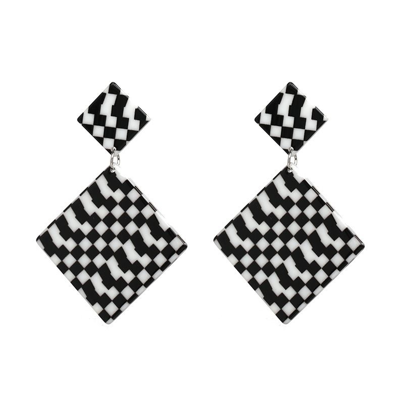 Plastic Fashion Geometric Earring  (51191) Nhjj5184-51191