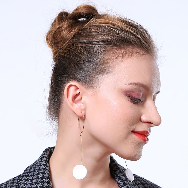 Alloy Fashion Geometric Earring  (photo Color)  Fashion Jewelry Nhqd6114-photo-color