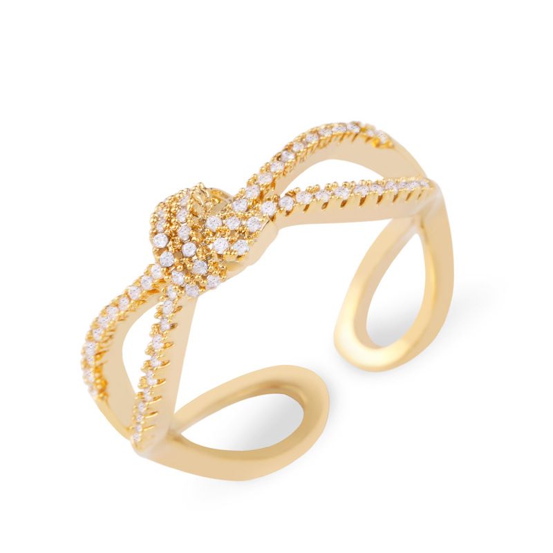 Copper Fashion Geometric Ring  (alloy)  Fine Jewelry Nhas0356-alloy