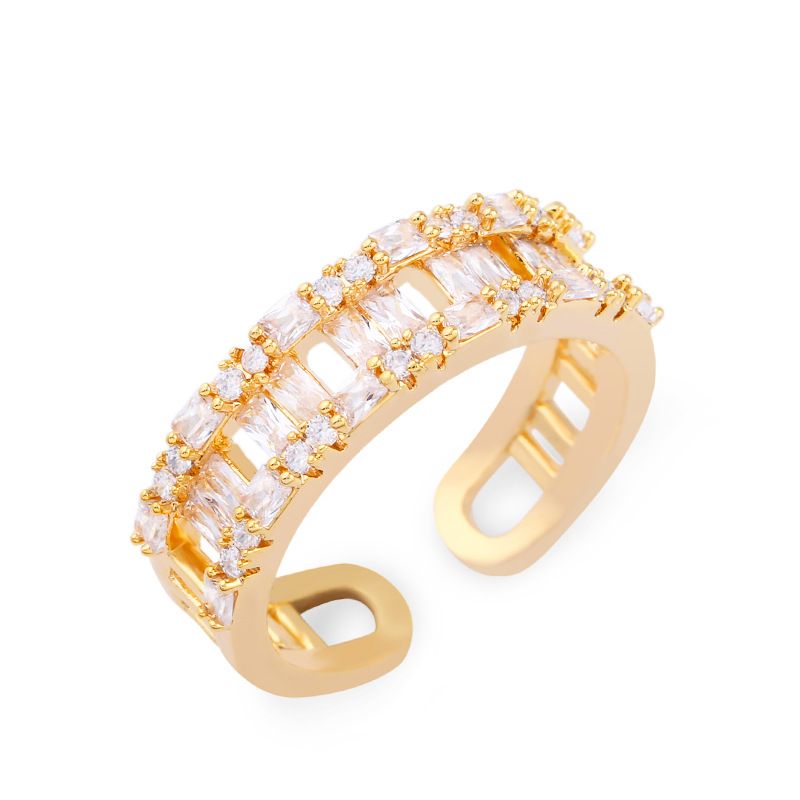 Alloy Simple Geometric Ring  (alloy)  Fashion Jewelry Nhas0402-alloy