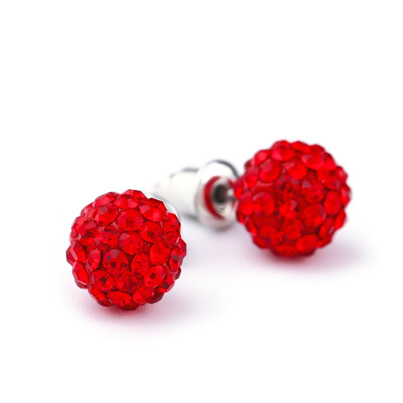 Alloy Korea Geometric Earring  (red)  Fashion Jewelry Nhas0595-red