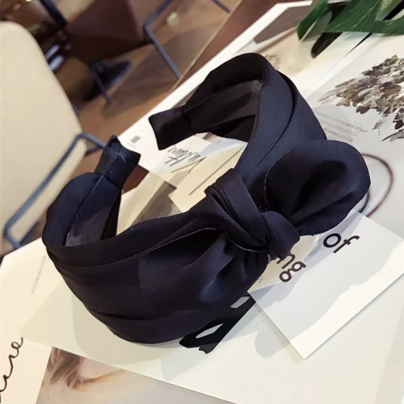 Cloth Korea Bows Hair Accessories  (black)  Fashion Jewelry Nhsm0254-black