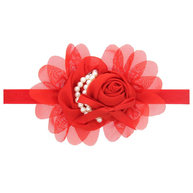 Cloth Fashion Flowers Hair Accessories  (red)  Fashion Jewelry Nhwo0645-red