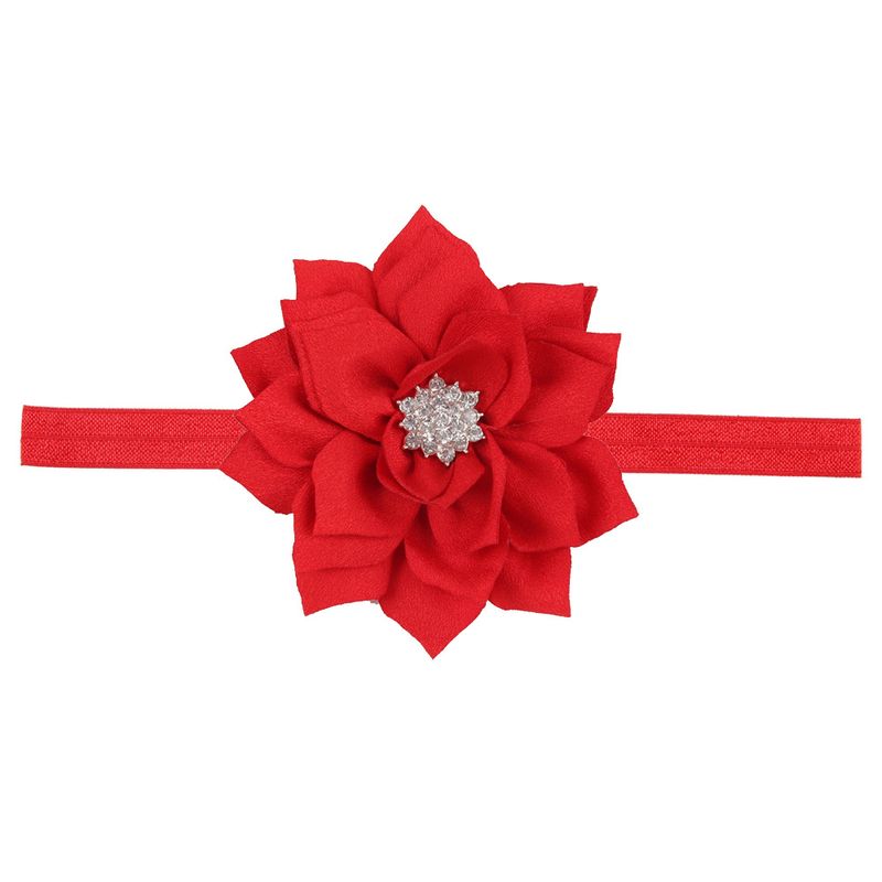 Cloth Fashion Flowers Hair Accessories  (red)  Fashion Jewelry Nhwo0651-red