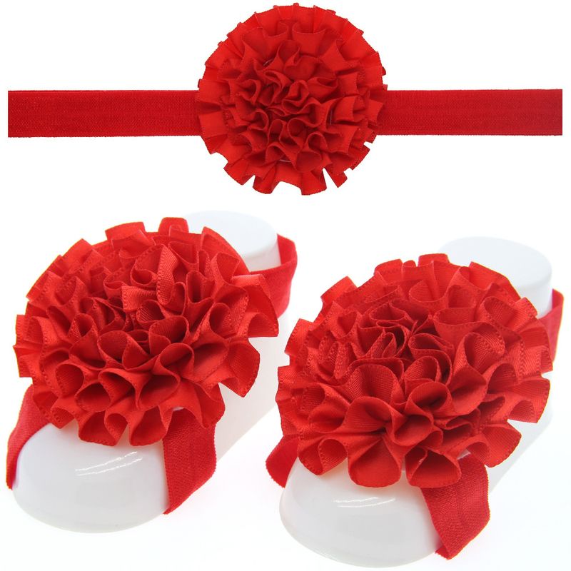 Cloth Fashion Flowers Hair Accessories  (red)  Fashion Jewelry Nhwo0681-red