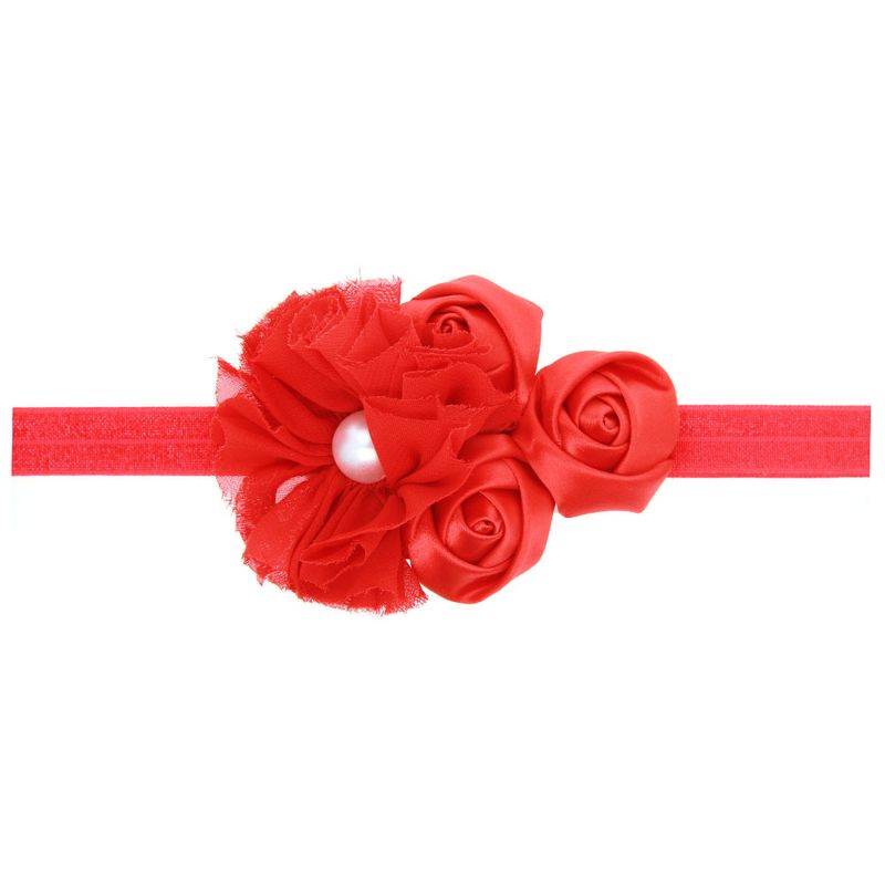 Cloth Fashion Flowers Hair Accessories  (red)  Fashion Jewelry Nhwo0736-red