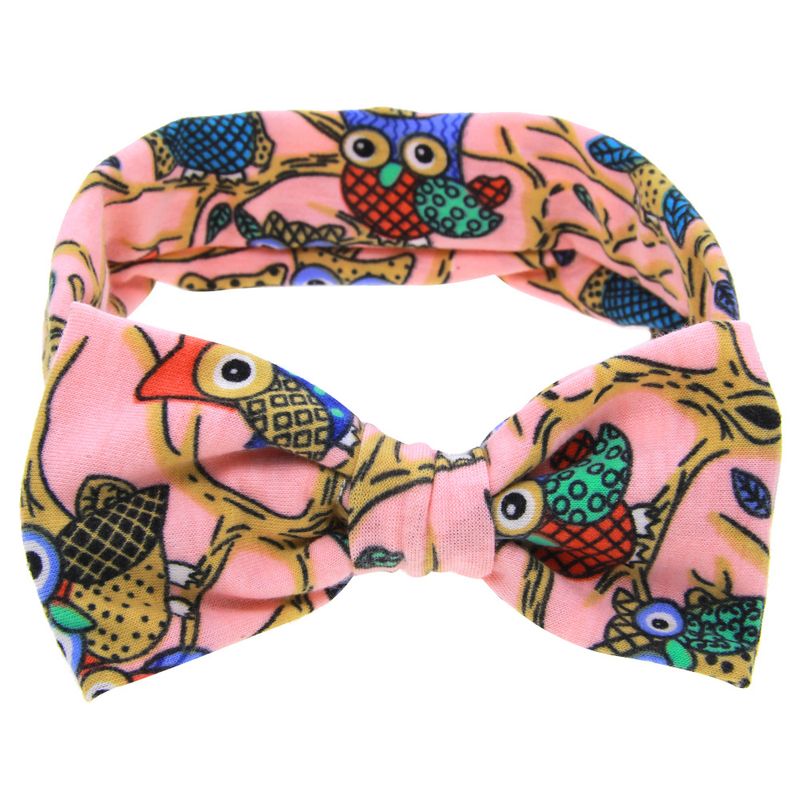Cloth Fashion Flowers Hair Accessories  (pink Owl)  Fashion Jewelry Nhwo0815-pink-owl