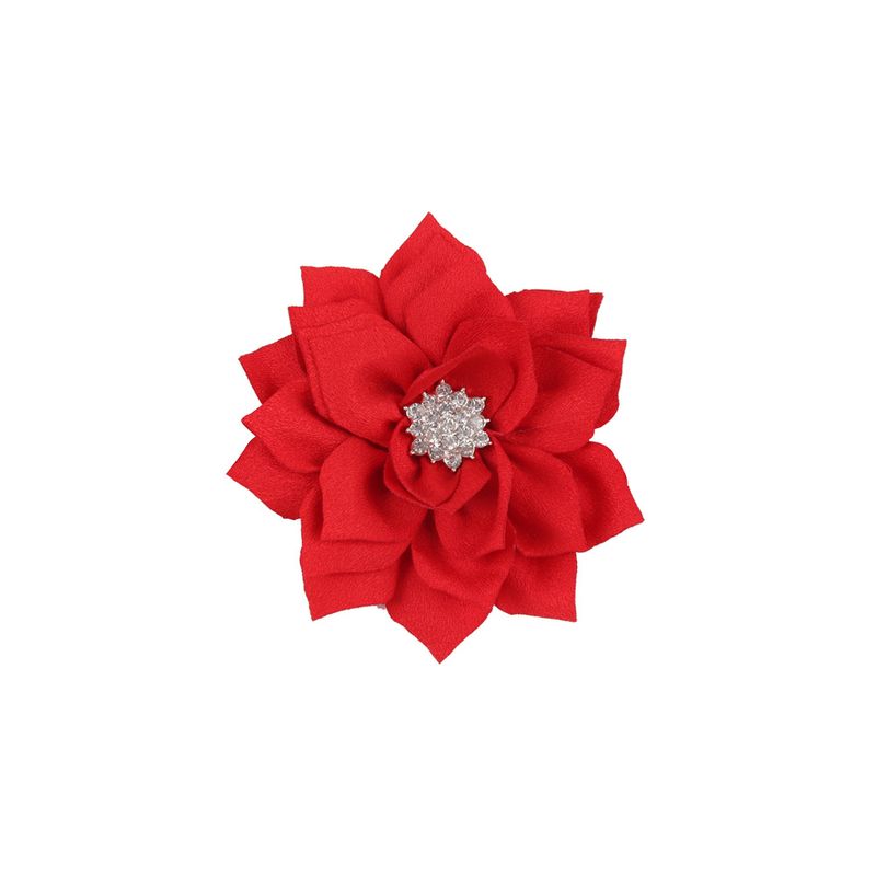 Cloth Fashion Flowers Hair Accessories  (red)  Fashion Jewelry Nhwo0875-red