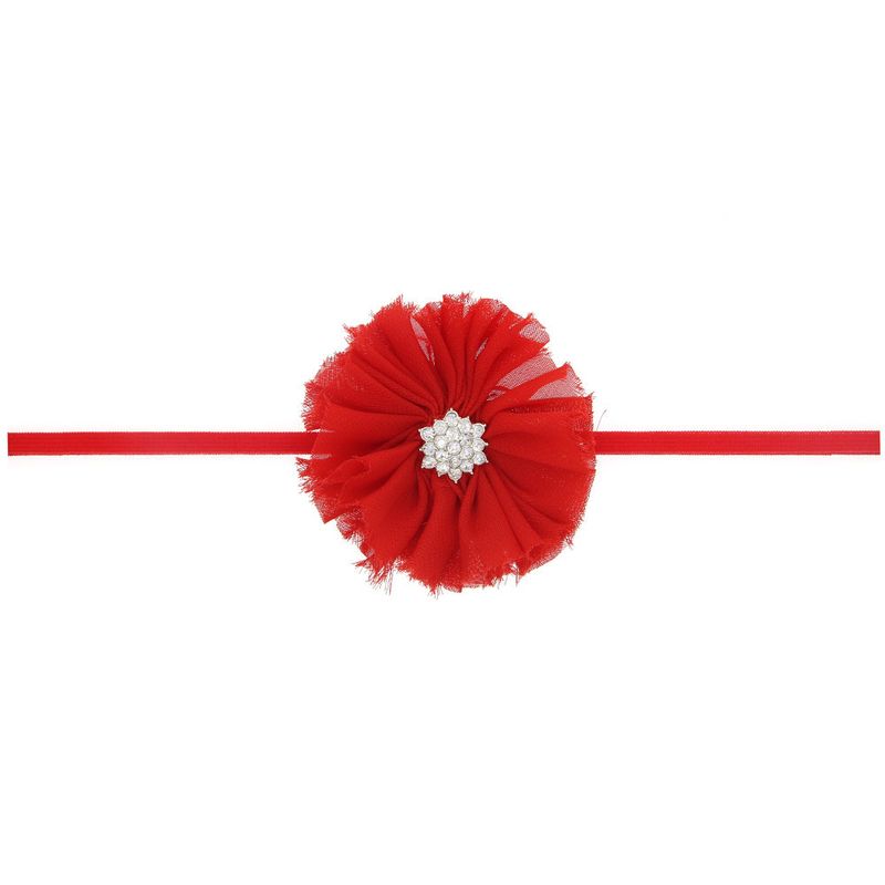 Cloth Fashion Flowers Hair Accessories  (red)  Fashion Jewelry Nhwo0899-red