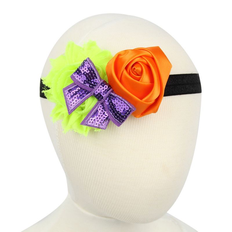 Cloth Fashion Flowers Hair Accessories  (orange)  Fashion Jewelry Nhwo0913-orange