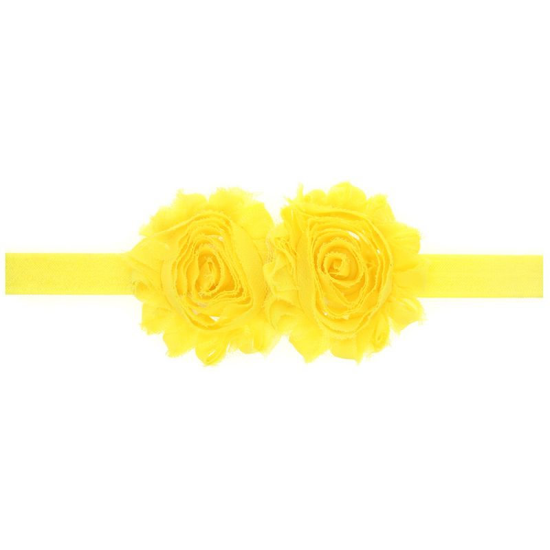 Cloth Fashion Geometric Hair Accessories  (yellow)  Fashion Jewelry Nhwo1032-yellow