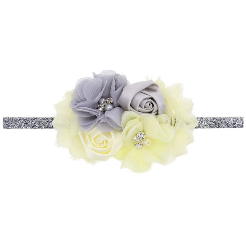 Cloth Fashion Flowers Hair Accessories  (milk White)  Fashion Jewelry Nhwo1040-milk-white