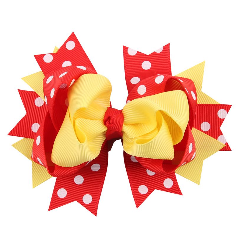 Cloth Fashion Flowers Hair Accessories  (yellow Red)  Fashion Jewelry Nhwo1139-yellow-red