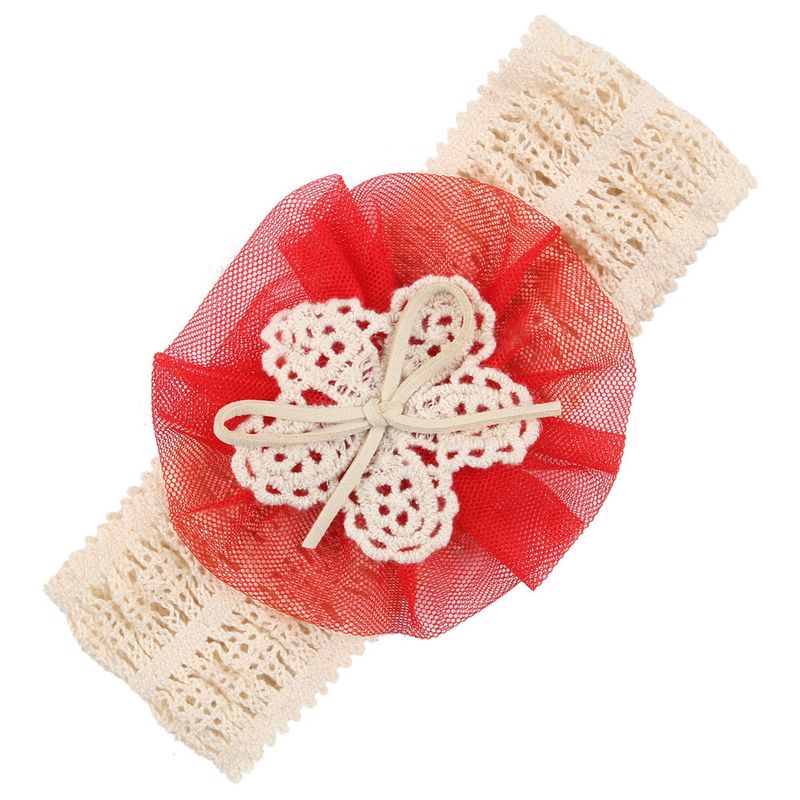 Cloth Fashion Flowers Hair Accessories  (red)  Fashion Jewelry Nhwo1150-red