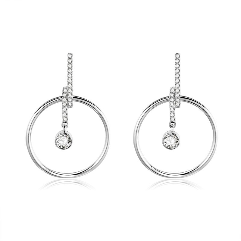 Copper Fashion Geometric Earring  (61189586)  Fine Jewelry Nhxs2339-61189586