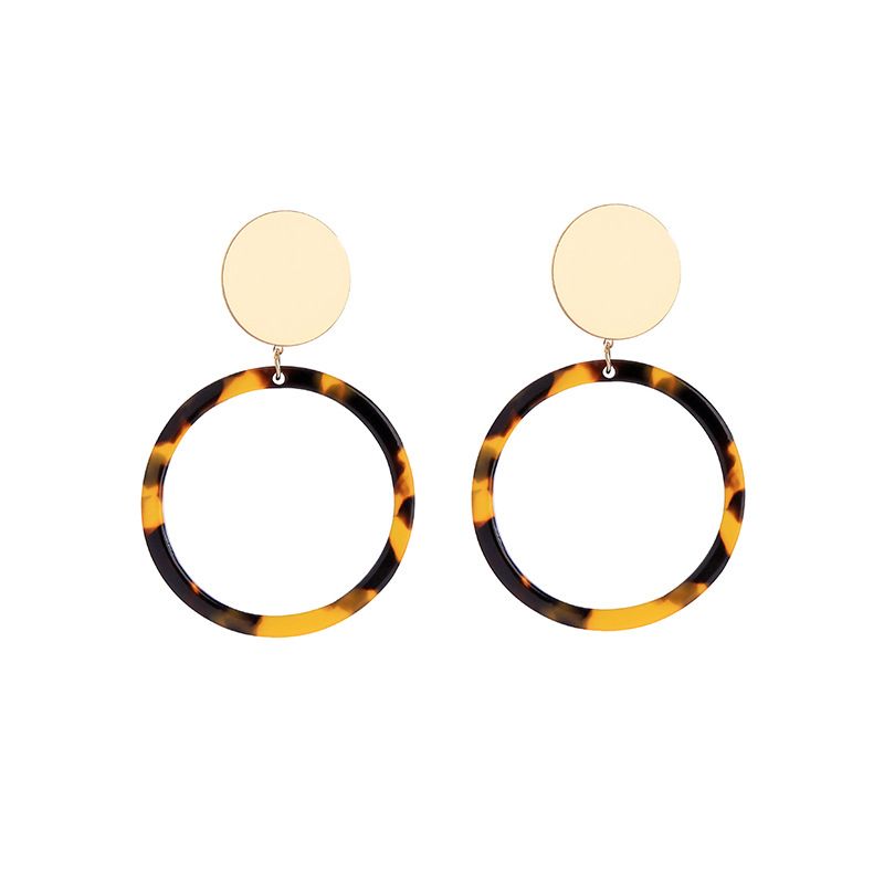 Acrylic Fashion Geometric Earring  (leopard-1)  Fashion Jewelry Nhqd6250-leopard-1