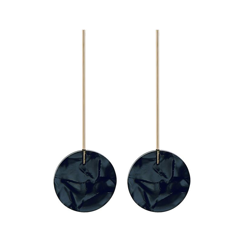 Alloy Fashion Geometric Earring  (black-1)  Fashion Jewelry Nhqd6253-black-1
