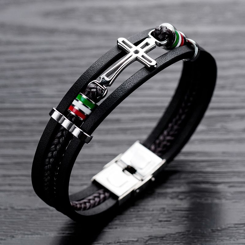 Leather Fashion Bolso Cesta Bracelet  (bracelet)  Fashion Jewelry Nhop3165-bracelet