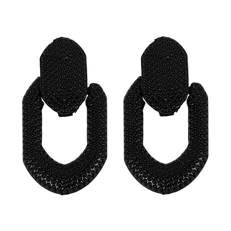 Alloy Fashion Geometric Earring  (black)  Fashion Jewelry Nhjq11315-black