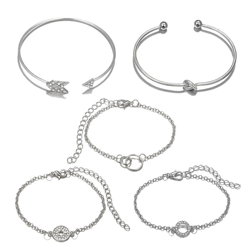 Alloy Simple Geometric Bracelet  (4079)  Fashion Jewelry Nhgy2957-4079