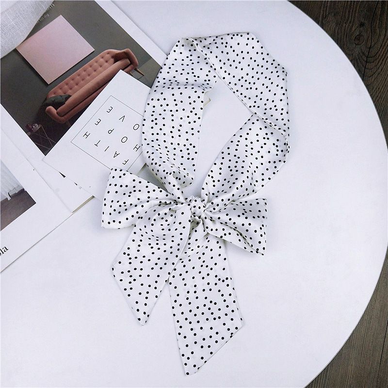 Cloth Korea  Hair Accessories  (1 Small White)  Fashion Jewelry Nhmn0356-1-small-white