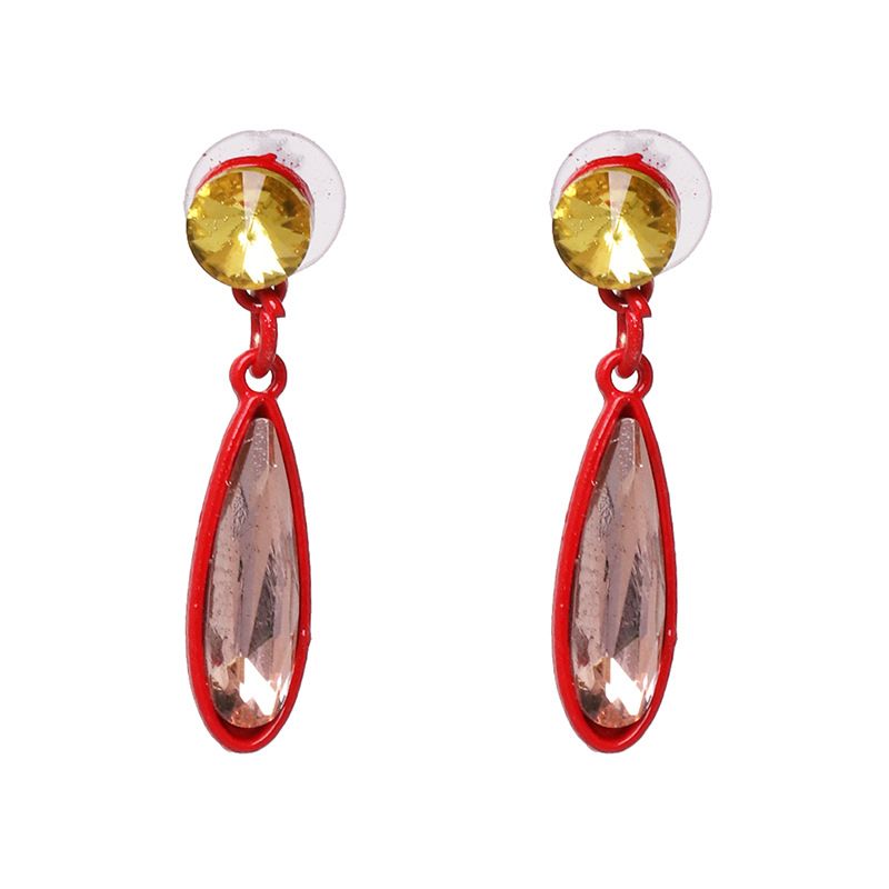 Alloy Fashion Geometric Earring  (red)  Fashion Jewelry Nhjj5542-red