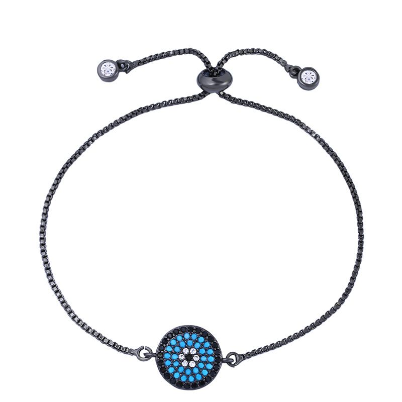 Entra Dans E-commerce Simple Géométrique Bracelet Turc Yeux De Diable Yeux Bleus Bracelet Femelle Bra44
